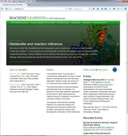 Machine Learning Netherlands Website